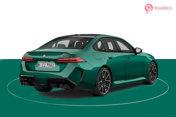 BMW M5 Right Rear Three Quarter
