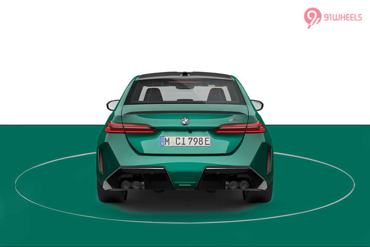 BMW M5 Rear View