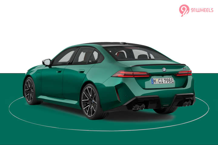BMW M5 Left Rear Three Quarter