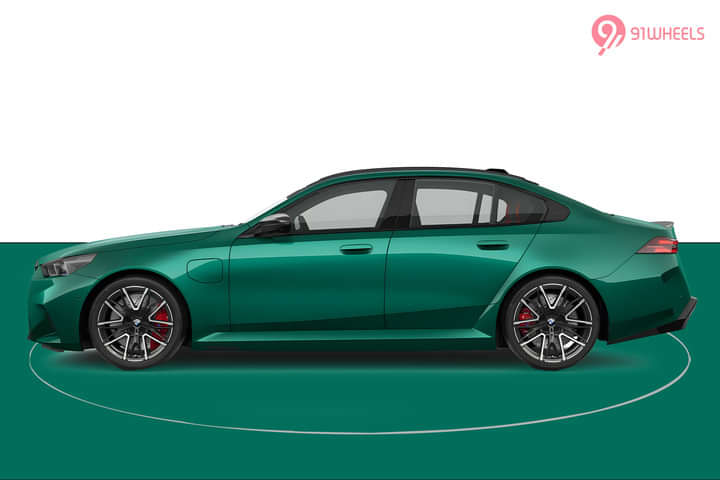 BMW M5 Left Side View