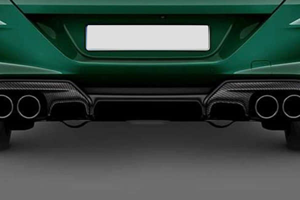 BMW M8 Coupe Competition Exhaust Pipes