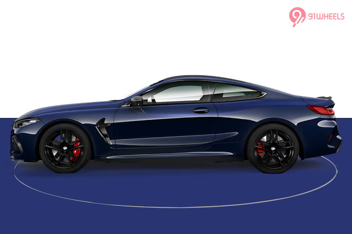 BMW M8 Coupe Competition Left Side View
