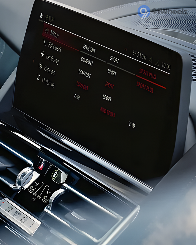 M8 Coupe Competition Infotainment Display