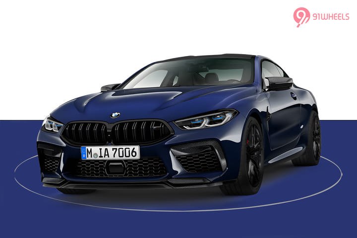 BMW M8 Coupe Competition Left Front Three Quarter