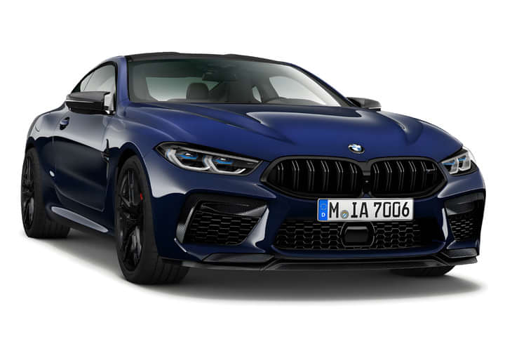 BMW M8 Coupe Competition Right Front Three Quarter