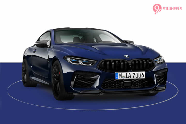 BMW M8 Coupe Competition Right Front Three Quarter