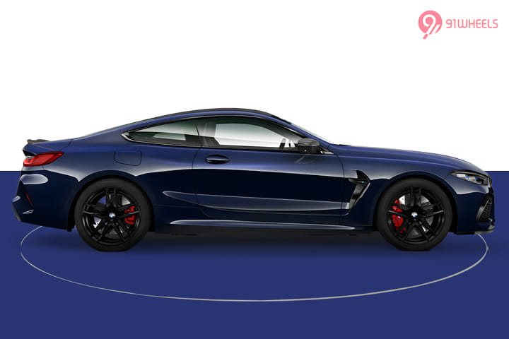 BMW M8 Coupe Competition Right Side View