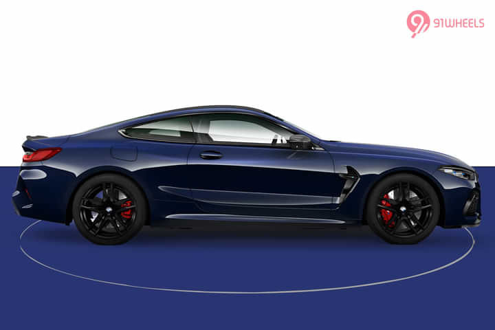 BMW M8 Coupe Competition Right Side View