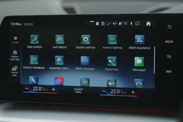 BMW X1 Infotainment System