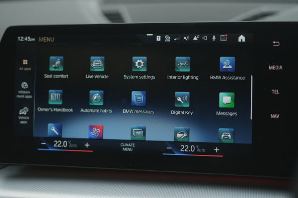 BMW X1 Infotainment System