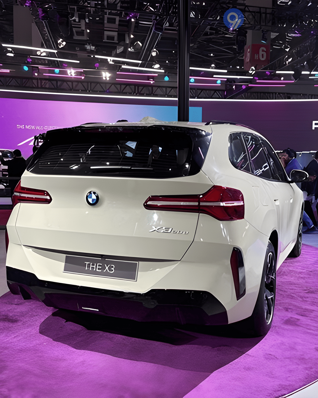 BMW X3 Right Rear Three Quarter