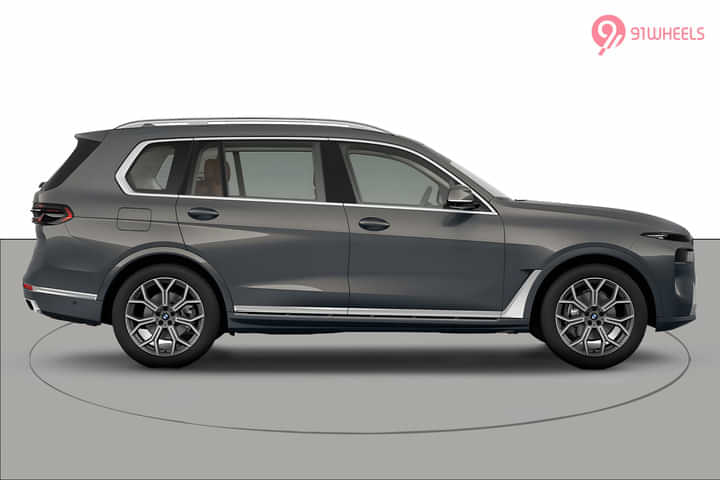 BMW X7 Right Side View BMW X7 Right Side View