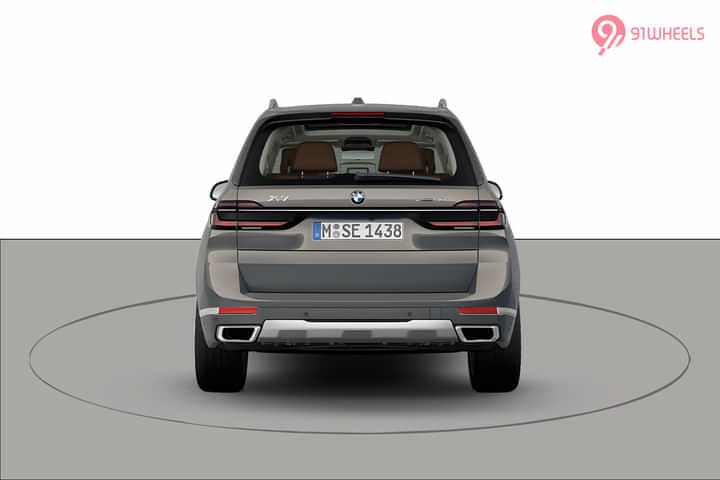 BMW X7 Rear View BMW X7 Rear View