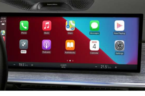 BMW X7 Infotainment System