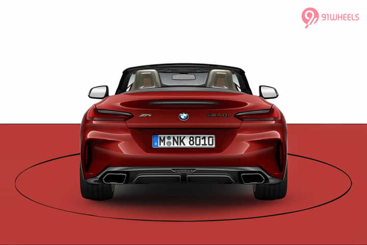 BMW Z4 Rear View BMW Z4 Rear View
