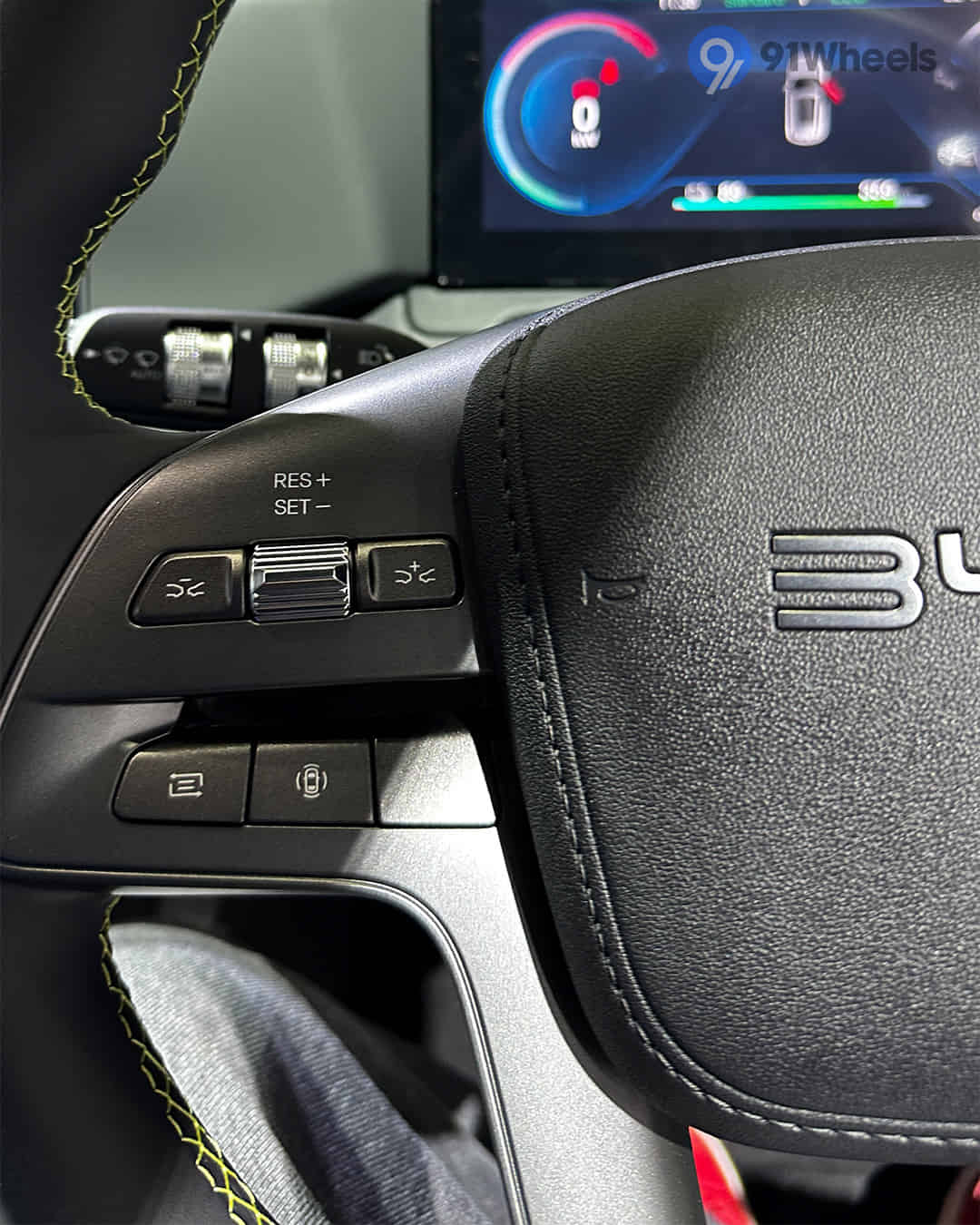 Left Steering Mounted Controls