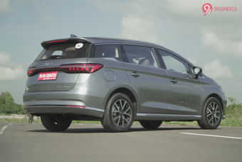 BYD eMAX 7 Right Rear Three Quarter BYD eMAX 7 Right Rear Three Quarter