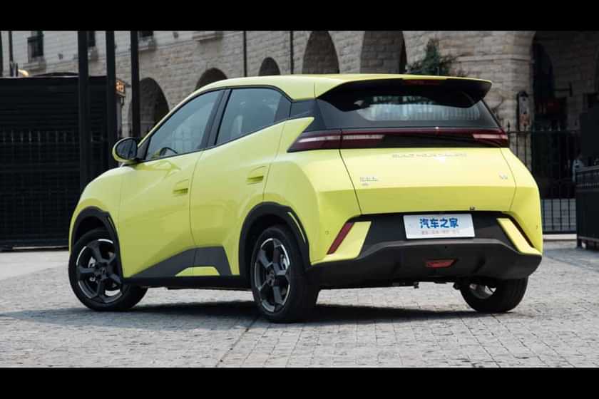 BYD Seagull Left Rear Three Quarter BYD Seagull Left Rear Three Quarter