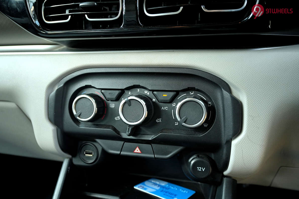 Citroen Aircross AC Controls