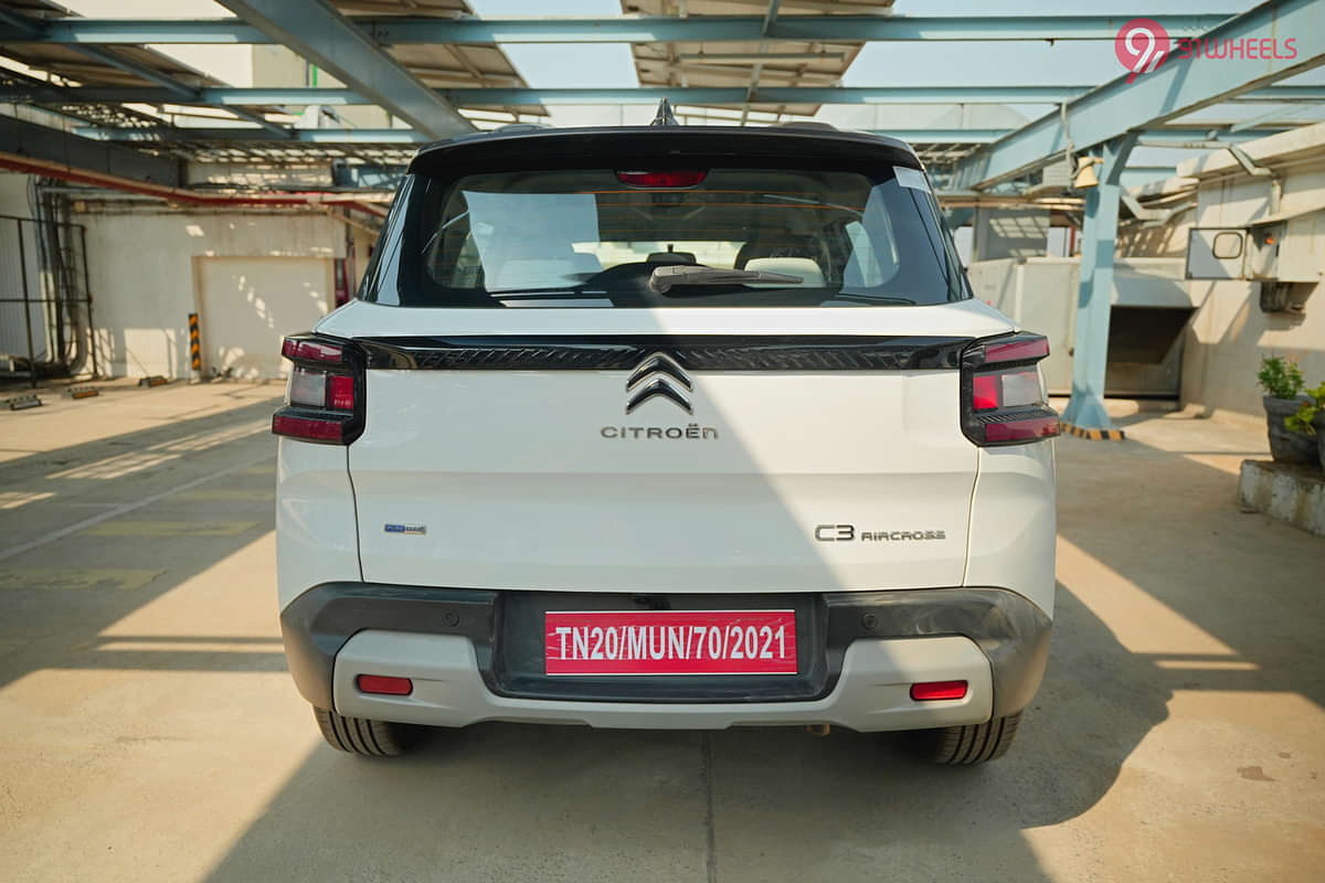 Citroen Aircross Rear View