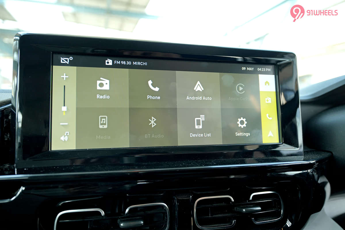 Citroen Aircross Infotainment System