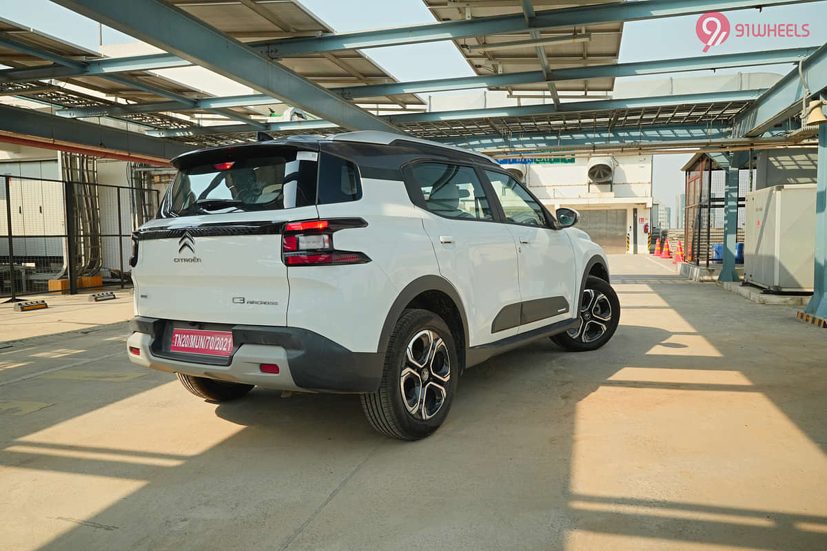 Citroen Aircross Right Rear Three Quarter