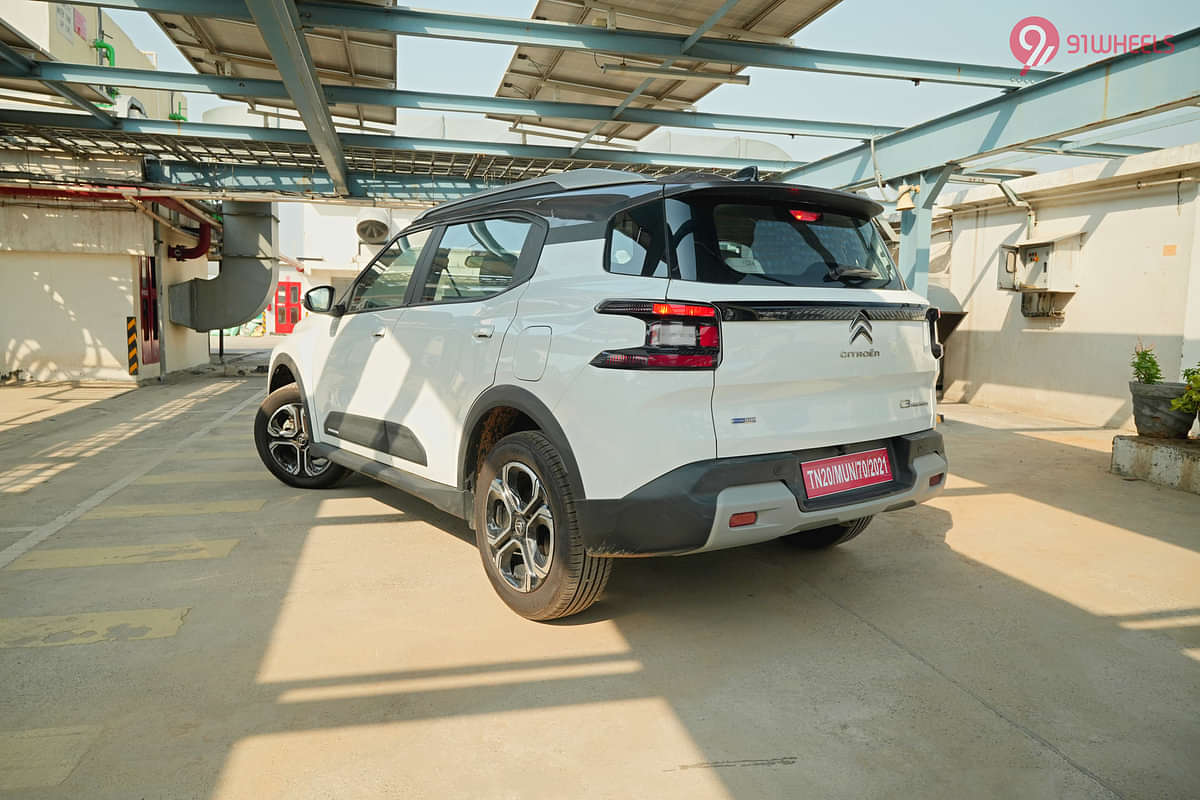 Citroen Aircross Left Rear Three Quarter