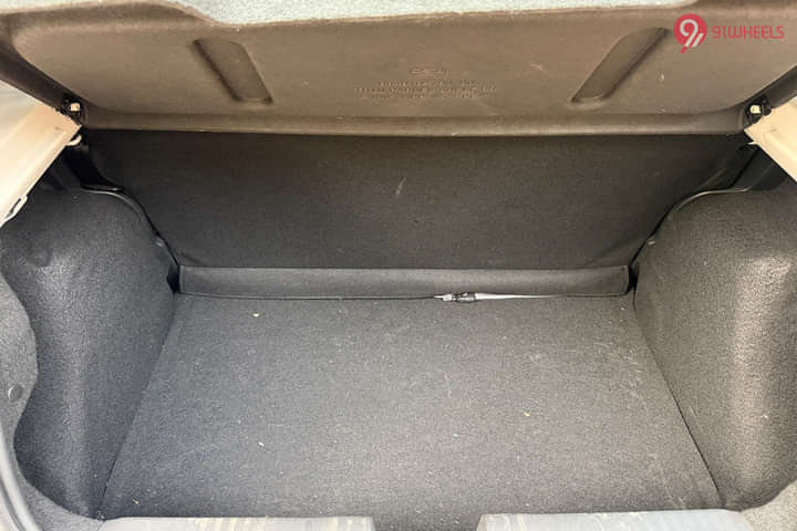 Citroen eC3 Bootspace