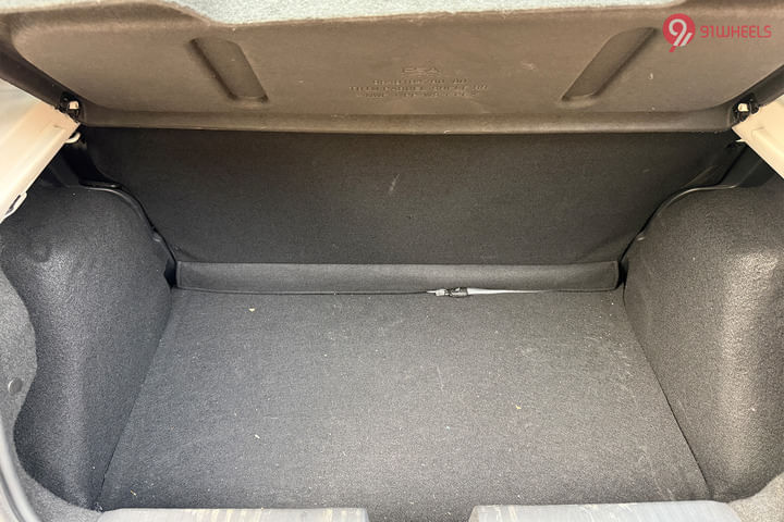 Citroen eC3 Bootspace