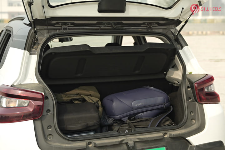 Citroen eC3 Bootspace