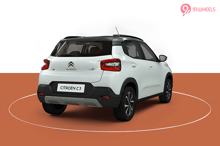 Citroen C3X Right Rear Three Quarter