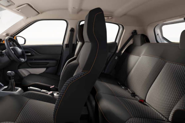 Citroen C3 X Rear Seats