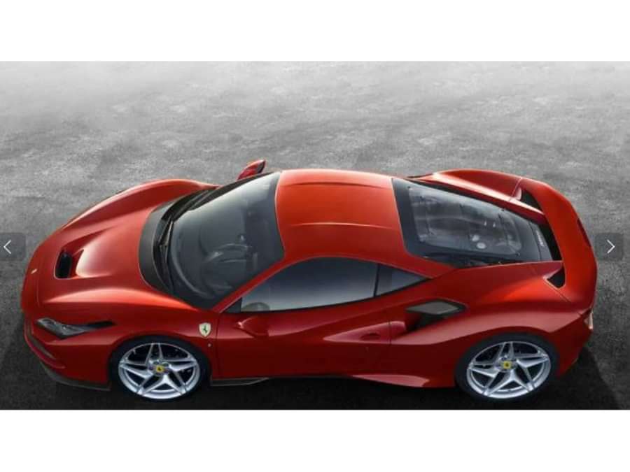 Ferrari F8 Tributo Car Roof