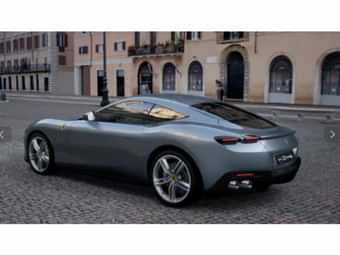 Ferrari Roma Left Rear Three Quarter Ferrari Roma Left Rear Three Quarter