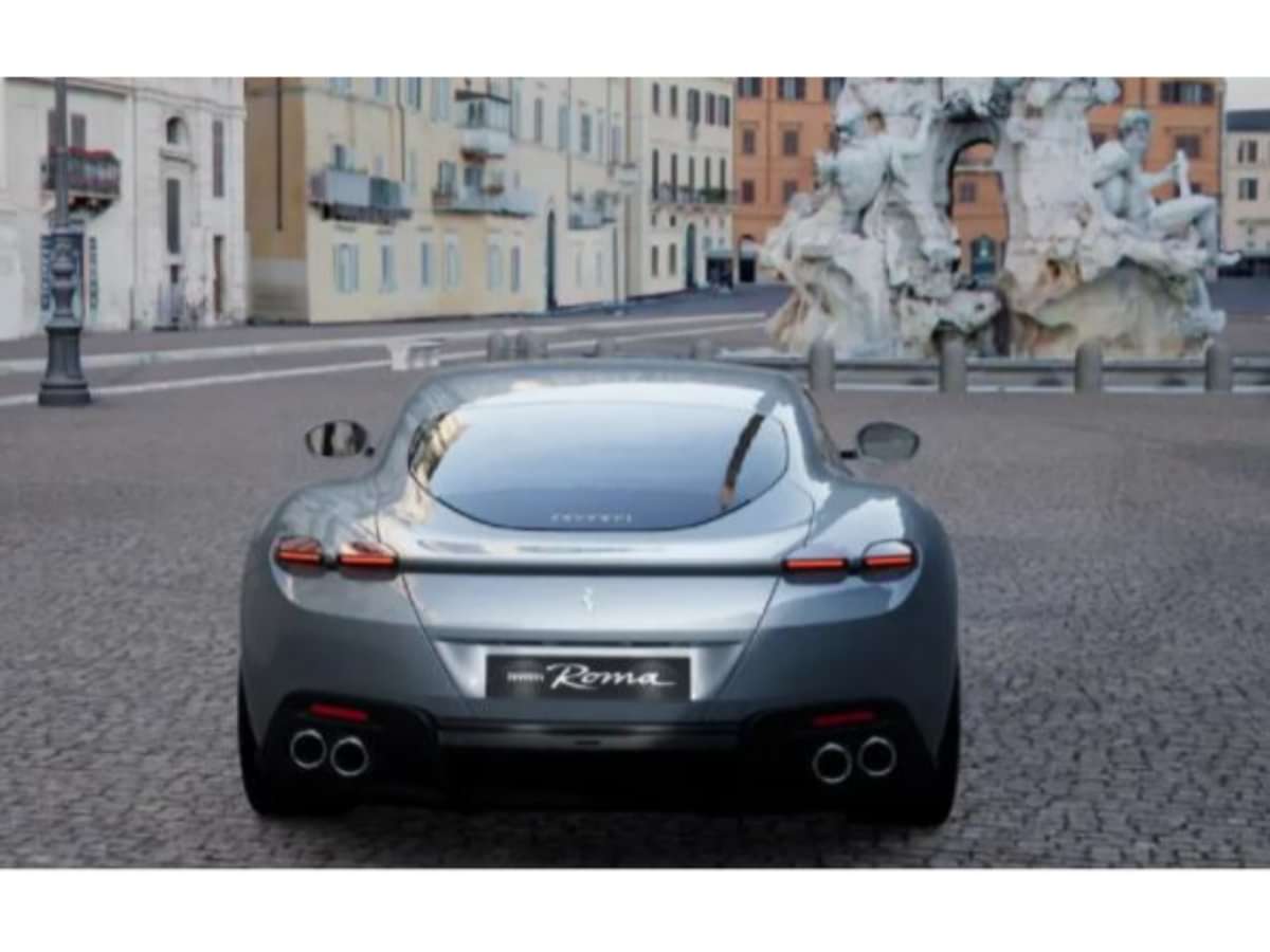 Ferrari Roma Rear View