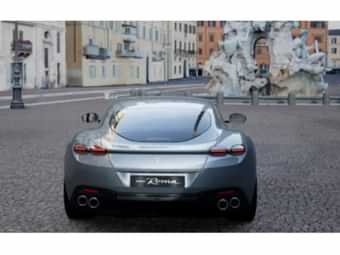 Ferrari Roma Rear View Ferrari Roma Rear View