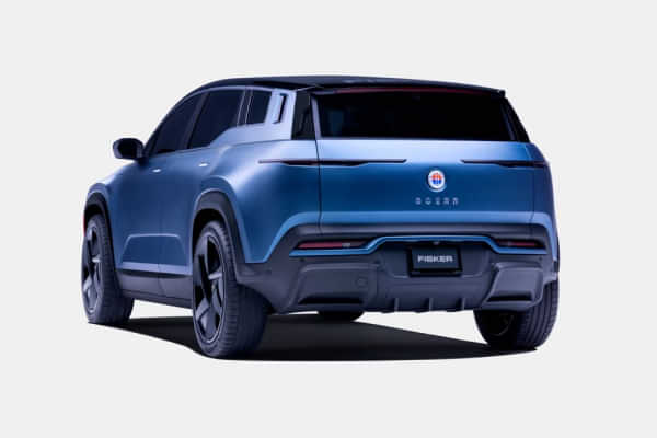 Fisker Ocean Rear Profile Fisker Ocean Rear Profile