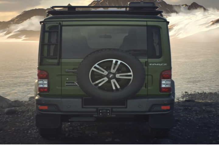 Force Gurkha 5 Door Rear View