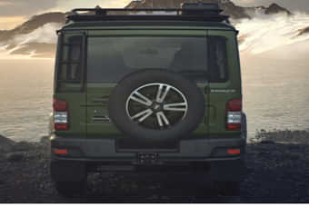 Force Gurkha 5 Door Rear View Force Gurkha 5 Door Rear View