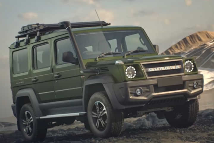 Force Gurkha 5 Door Right Front Three Quarter