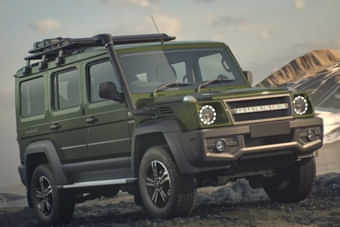 Force Gurkha 5 Door Right Front Three Quarter Force Gurkha 5 Door Right Front Three Quarter