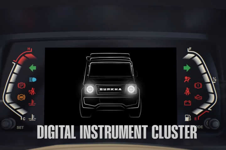 Force Gurkha 5 Door Instrument Cluster
