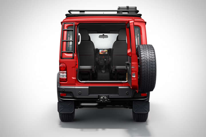 Force Gurkha Open Boot/Trunk