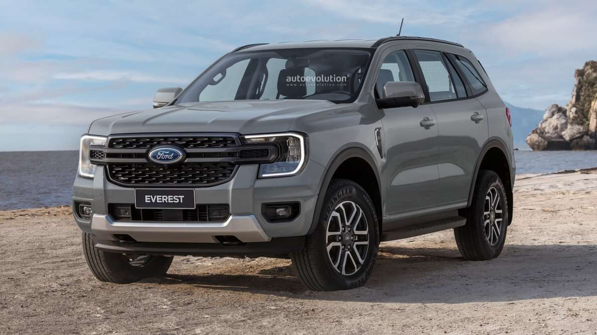 Ford Endeavour 2025 Left Front Three Quarter