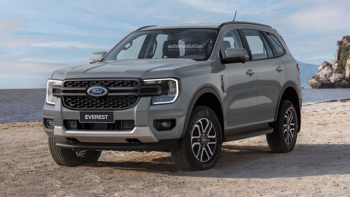 Ford Endeavour 2025 Left Front Three Quarter