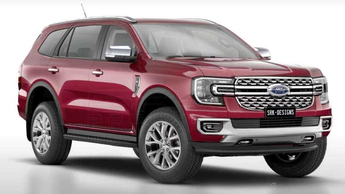 Ford Endeavour 2025 Grille