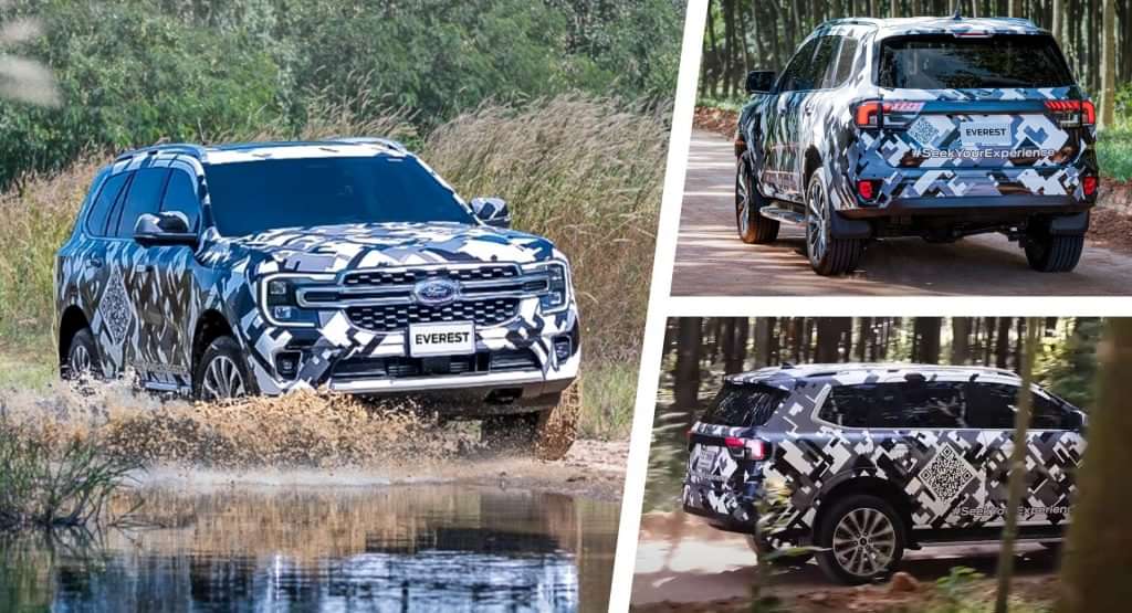 Ford Endeavour 2025 Driving Shot