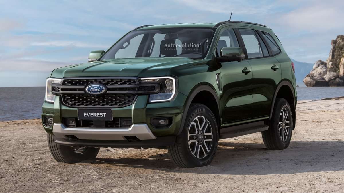 Ford Endeavour 2025 Left Front Three Quarter