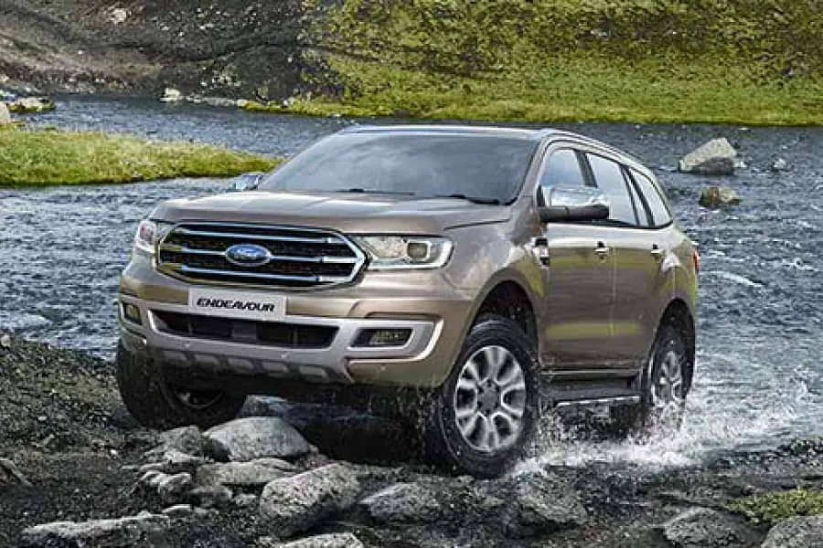 Ford Endeavour Driving Shot