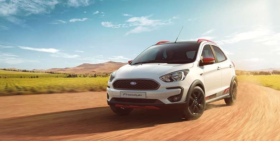 Ford Freestyle Driving Shot
